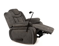 الكويت- ملكي هزاز دوار رمادي غامق