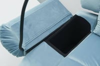 ماونتن بلس - هزاز دوار مع ادراج واكواب ازرق