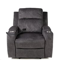 روفا ثابت مع ادراج و اكواب رمادي