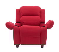 جوي كرسي اطفال مع ادراج جانبية احمر