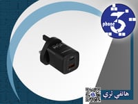 راس شاحن 45 واط بمنفذ PD ومنفذ USB