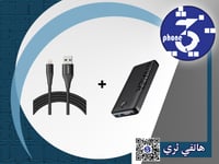 بطارية انكر بمنفذين USB-A و منفذ PD بسعة 20000 + ك...