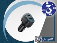 شاحن سيارة راف باور بتقنية بي دي بقوة 60 واط بمنفذ...