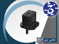 نانو أسود شاحن جداري منفذين صغير بقوة 35 واط