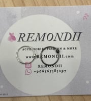 زمام أنف أسود فضي بدون تخريم