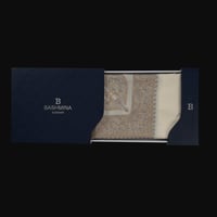 شال باشمينا ملكي فاخرصوف كشميري 100% - بتصميم السي...