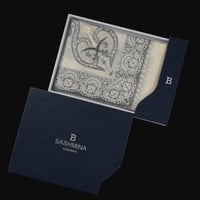 شال باشمينا ملكي فاخرصوف كشميري 100% - بتصميم السي...