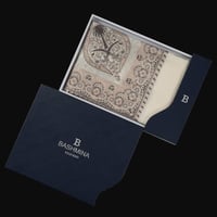 شال باشمينا ملكي فاخرصوف كشميري 100% - بتصميم السي...