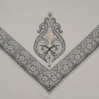 شال باشمينا ملكي فاخرصوف كشميري 100% - بتصميم السي...