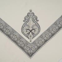 شال باشمينا ملكي فاخرصوف كشميري 100% - بتصميم السي...