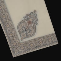 شال باشمينا ملكي فاخرصوف كشميري 100% - بتصميم السي...