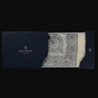 شال باشمينا ملكي فاخرصوف كشميري 100% - بتصميم السي...