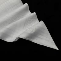 شماغ دنهل ابيض صناعة سويسرية أصيلة قطن 100 %