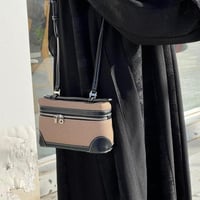 Beige & black bag