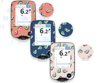 مجموعة ستيكرات تزيين لجهاز قارئ فري ستايل والحساس