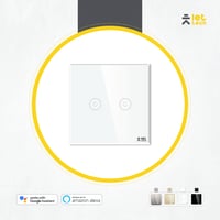 مفتاح انارة ذكي ( ثنائي ) واي فاي / زيجبي