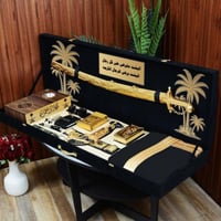 بوكس اهداء فاخر بسيف تذكاري فخم ومبخرة مكتبية من ا...