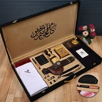 هدايا رجاليه بوكس خنجر مع قماش وشماغ ماركة جيفنشي