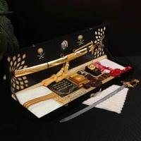 بوكس هدايا رجالي ملكي – بشت وسيف عربي فاخر مع إكسس...