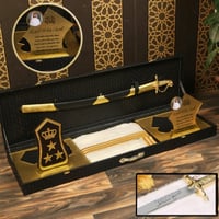 هدايا ترقية بوكس انيق مكون من درع اكريلك رتب عسكري...