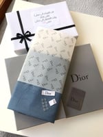 قماش شتوي ماركة ديور بكل ملحقاته