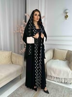 عباية نجمة السوداء