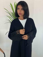 عباية سومة سوداء