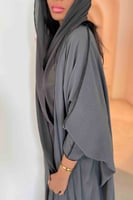 عباية بشت رمادي