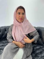 طرحة الورود- وردي