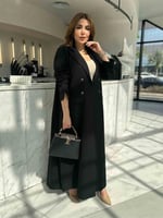 عباية بليزر اسود