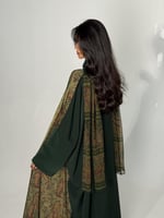 عباية الحرير الأخضر 7