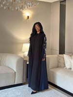 عباية همسة أسود