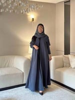 عباية سندس تركواز