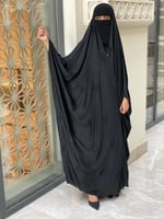 عباية راس حرير بفصوص