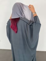 عباية بشت رمادي