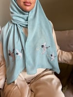 طرحة الطيور المهاجره - سماوي