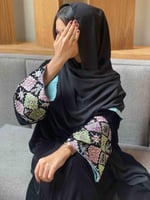 عباية قطيفة روعة تيفاني