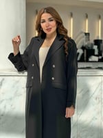 عباية بليزر اسود