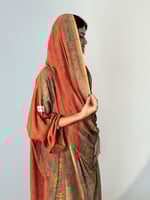 عباية الحرير البرتقالي ١
