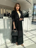 عباية بليزر اسود