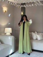 عباية هيبة خضراء