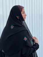 طرحة معين الالوان