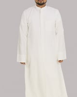 دشداشة كويتي رجالي ( سحاب )