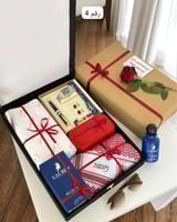 طقم كارتير رجالي مع ورد فاخر