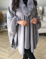 شال نسائي شتوي تطريز الاسم حسب رغبتك