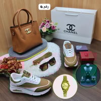 طقم شنطة ماركة شانيل