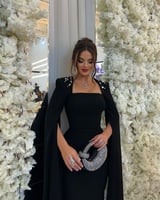 فستان سهرات لون اسود