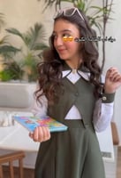 مريول مدرسي بتصميم مميز وأنيق