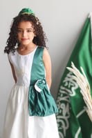 فستان اليوم الوطني السعودي