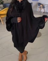 شال نسائي شتوي تطريز الاسم حسب رغبتك